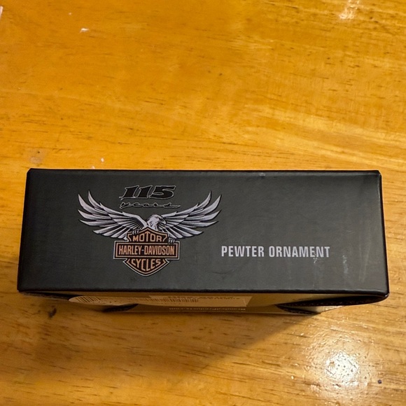 Harley Davidson 115th Anniversary Pewter Ornament. New in box. - Picture 5 of 8